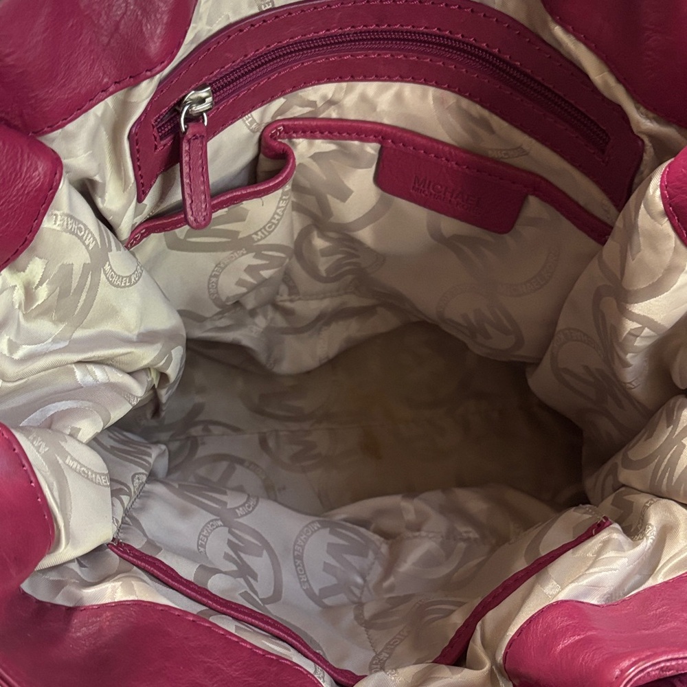 Michael Kors Raspberry Shoulder Bag - Picture 3 of 4